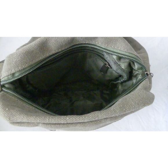 Berlin Divided City Canvas Crossbody Bag Purse Adjustable Strap UK Flag Germany - Picture 5 of 9